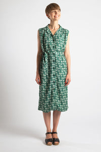 Mona floral green