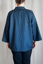 Load image into Gallery viewer, Bodil checked blue/black