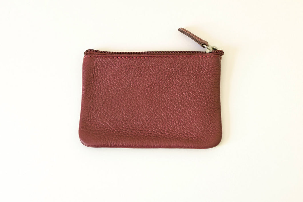 Pouch mini burgundy